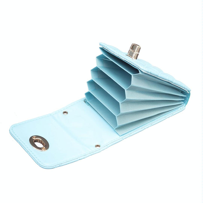 Vertical Card Bag With Metal Buckle For Mobile Phones