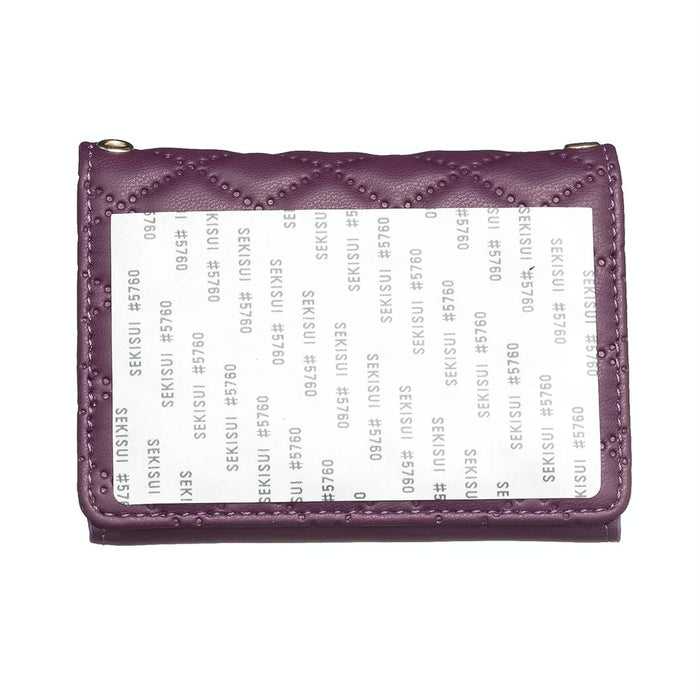 Horizontal Card Bag Mobile Phone Back Sticker With Metal Buckle