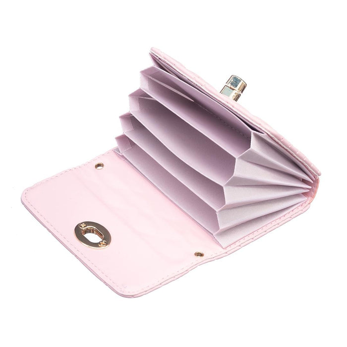 Horizontal Card Bag Mobile Phone Back Sticker With Metal Buckle