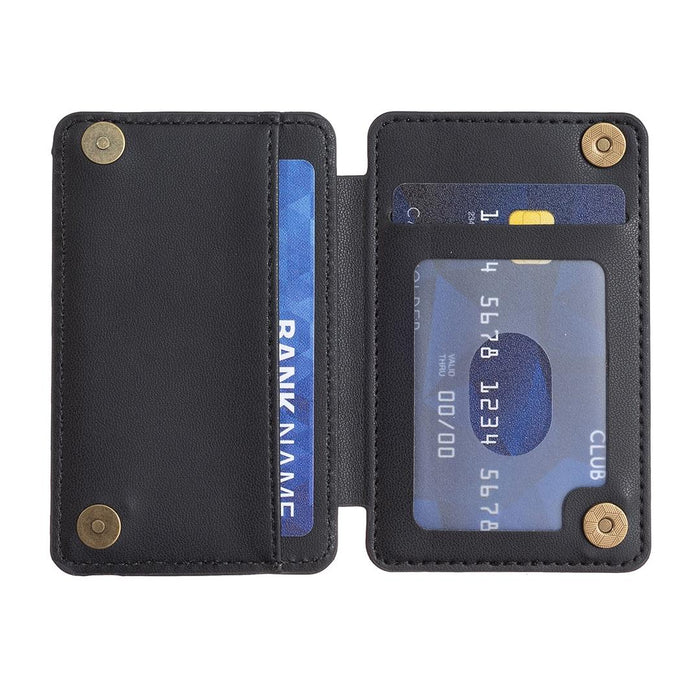 Grid Pattern Card Bag Sticker For Mobile Phones