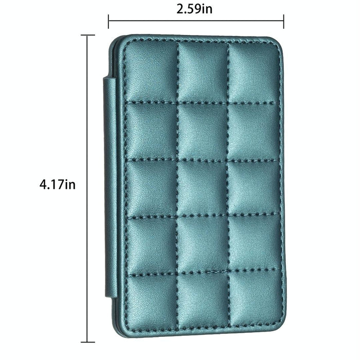 Grid Pattern Card Bag Sticker For Mobile Phones