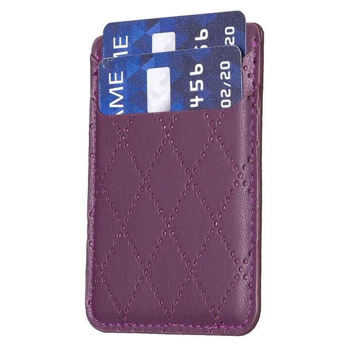 Diamond Lattice Card Bag Sticker For Mobile Phones