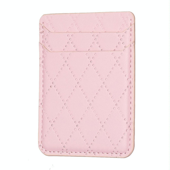 Diamond Lattice Card Bag Sticker For Mobile Phones