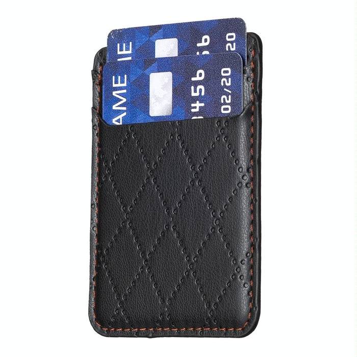 Diamond Lattice Card Bag Sticker For Mobile Phones