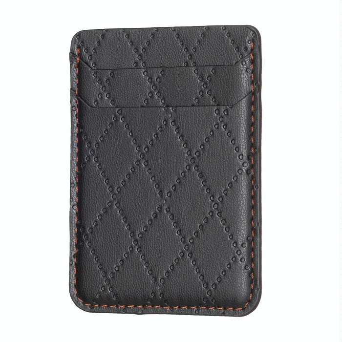 Diamond Lattice Card Bag Sticker For Mobile Phones