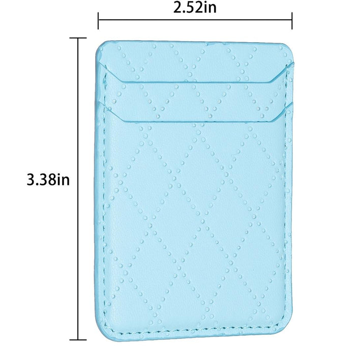 Diamond Lattice Card Bag Sticker For Mobile Phones