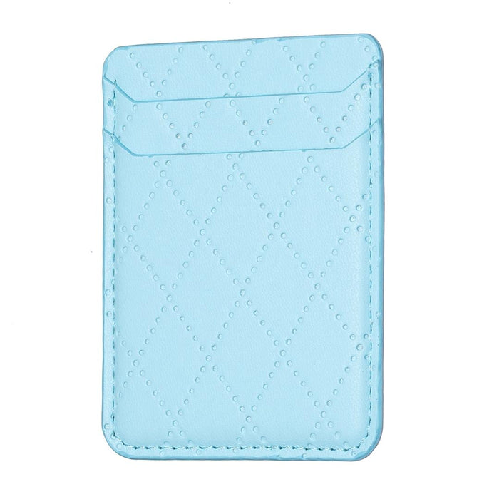 Diamond Lattice Card Bag Sticker For Mobile Phones