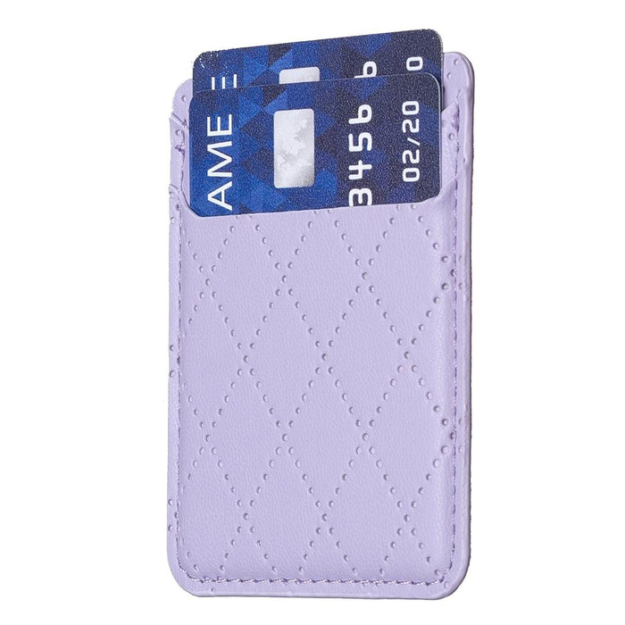Diamond Lattice Card Bag Sticker For Mobile Phones