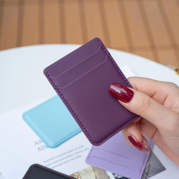 R20 Texture Card Bag Back Sticker For Mobile Phones