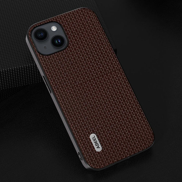 Black Edge Genuine Leather Phone Case