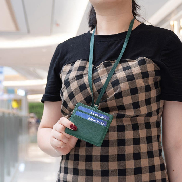 Horizontal Id Card Bag & Lanyard