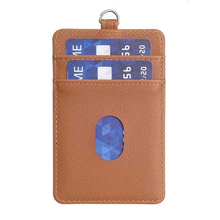 Vertical Id Card Bag & Lanyard