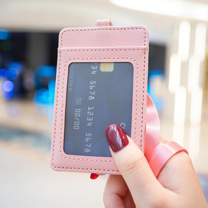 Vertical Id Card Bag & Lanyard