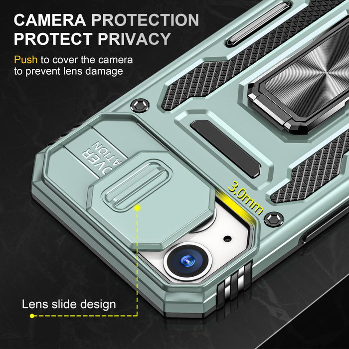 Tpu Armor Phone Case With Camera Shield