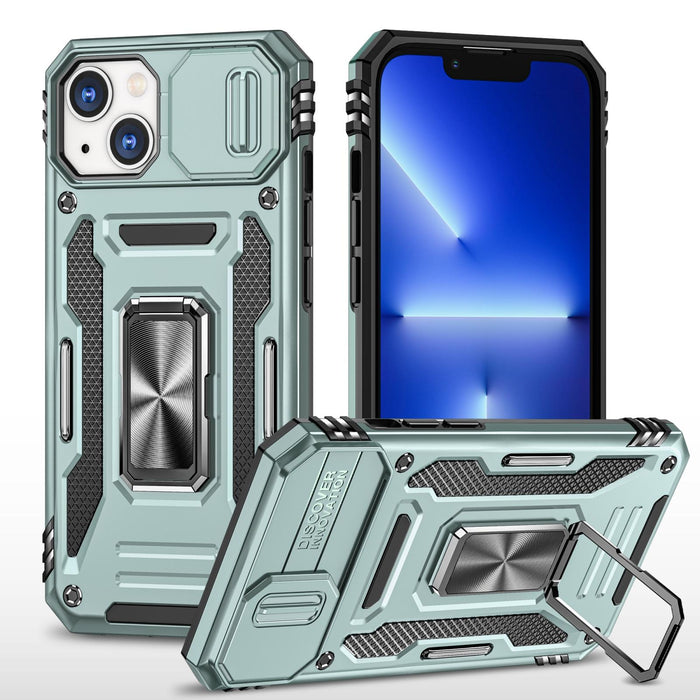 Tpu Armor Phone Case With Camera Shield