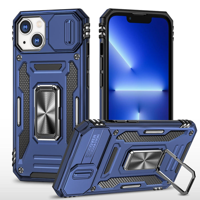 Tpu Armor Phone Case With Camera Shield