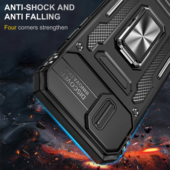 Tpu Armor Phone Case With Camera Shield