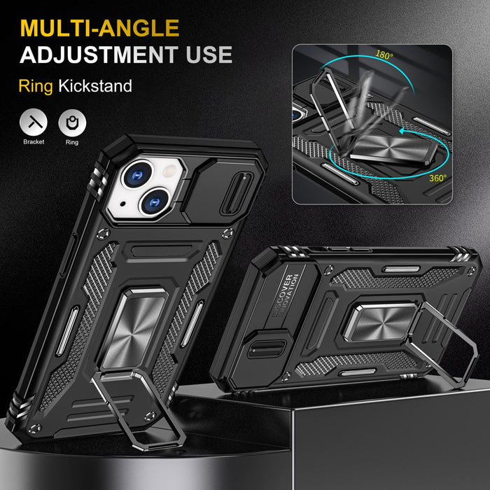 Tpu Armor Phone Case With Camera Shield