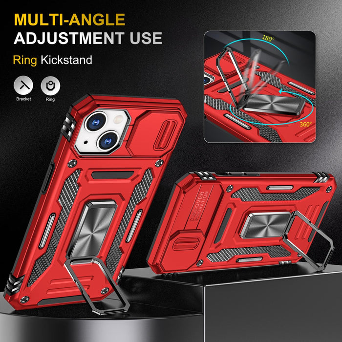 Tpu Armor Phone Case With Camera Shield