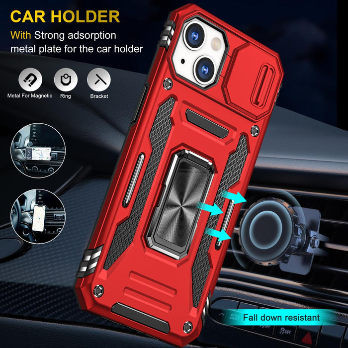 Tpu Armor Phone Case With Camera Shield