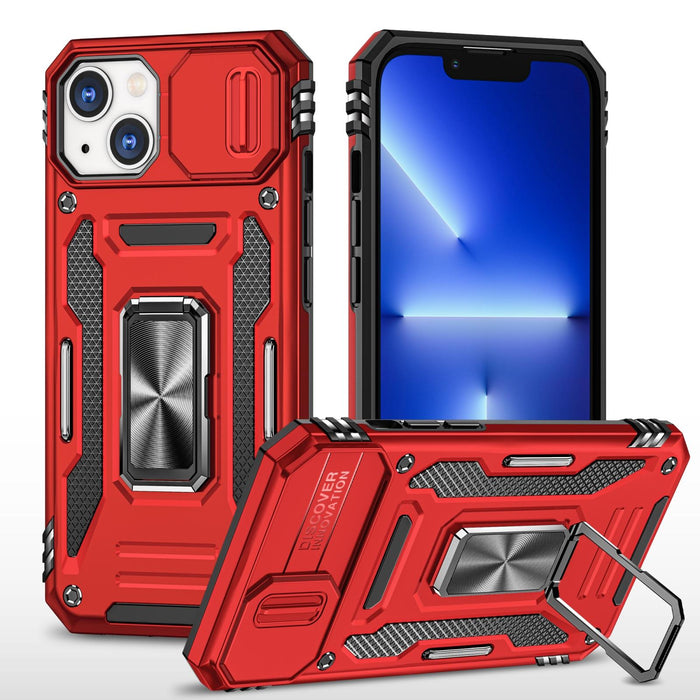 Tpu Armor Phone Case With Camera Shield