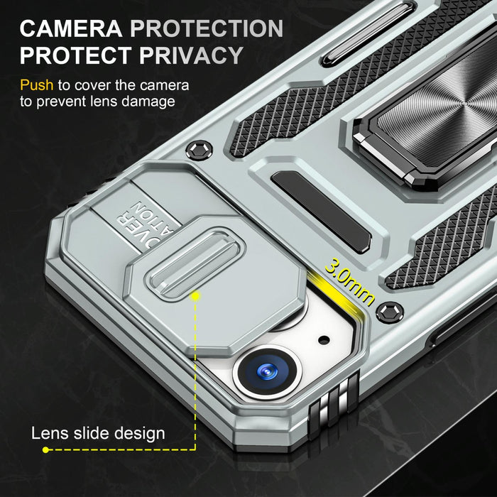 Tpu Armor Phone Case With Camera Shield