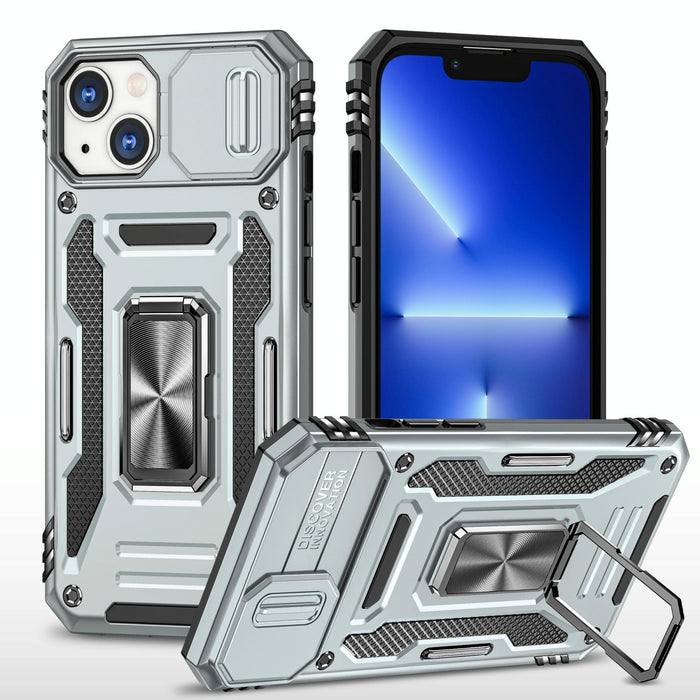 Tpu Armor Phone Case With Camera Shield