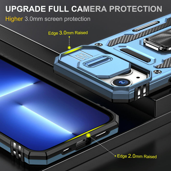 Tpu Armor Phone Case With Camera Shield