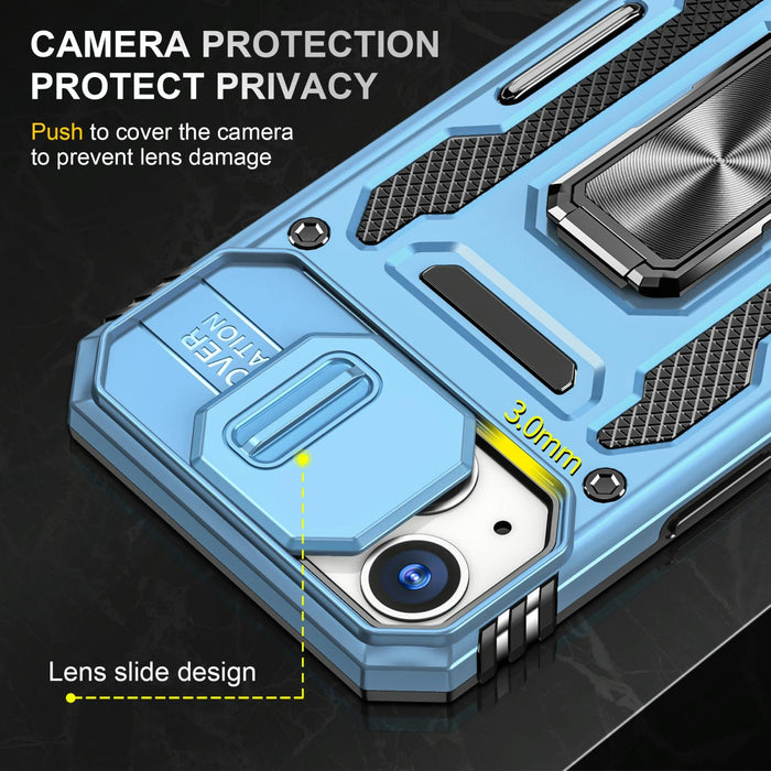 Tpu Armor Phone Case With Camera Shield