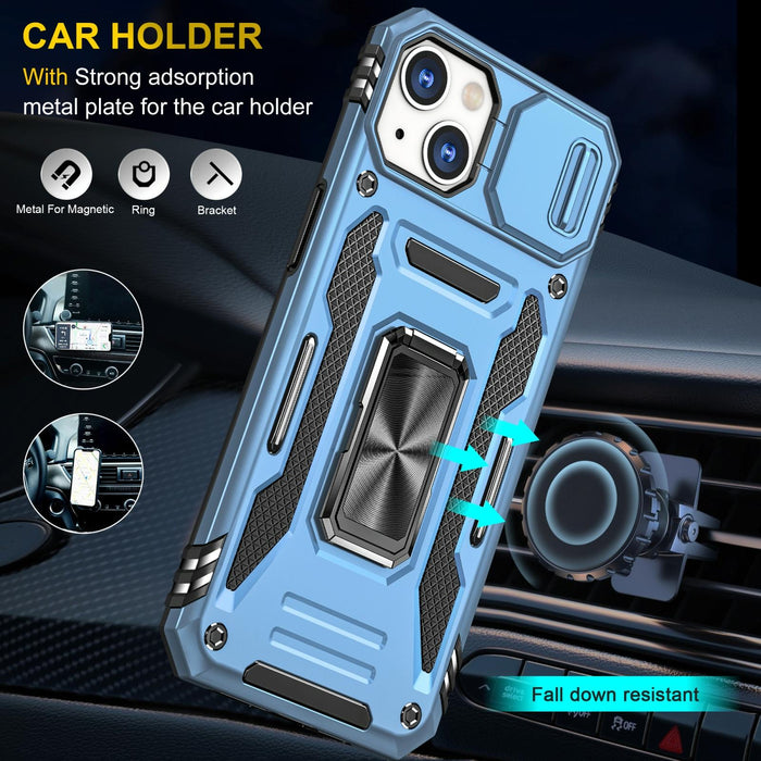 Tpu Armor Phone Case With Camera Shield