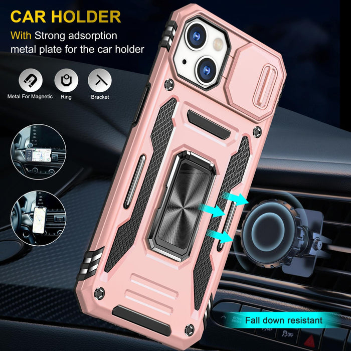 Tpu Armor Phone Case With Camera Shield