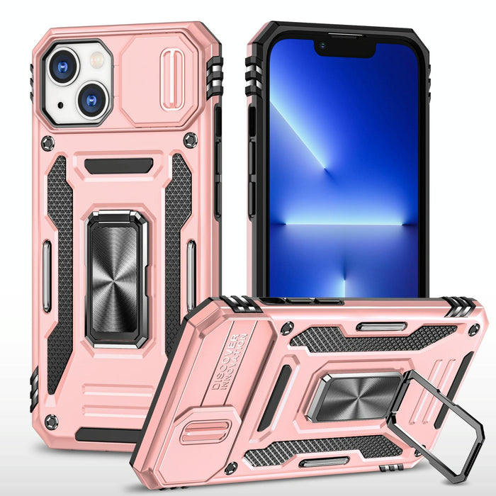Tpu Armor Phone Case With Camera Shield
