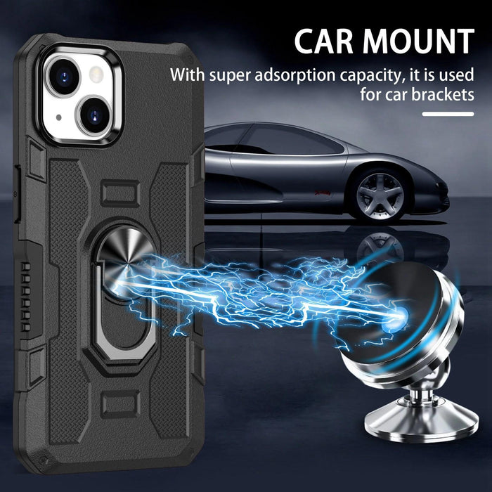 Hybrid Armor Ring Phone Case