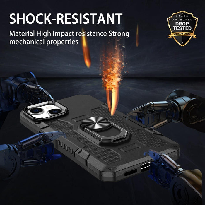 Hybrid Armor Ring Phone Case