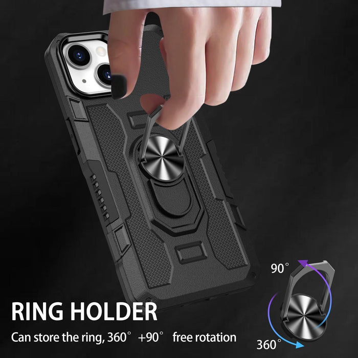 Hybrid Armor Ring Phone Case