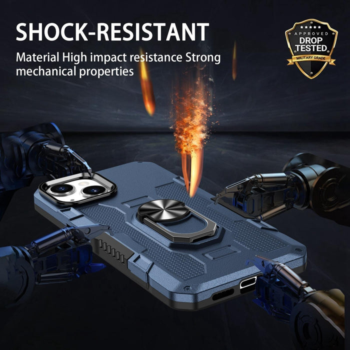 Hybrid Armor Ring Phone Case