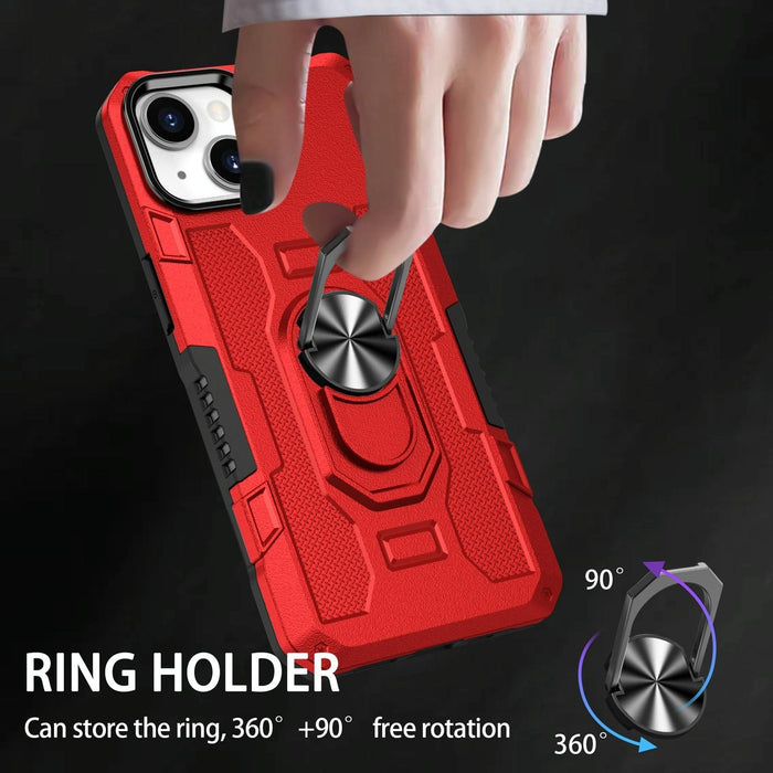 Hybrid Armor Ring Phone Case