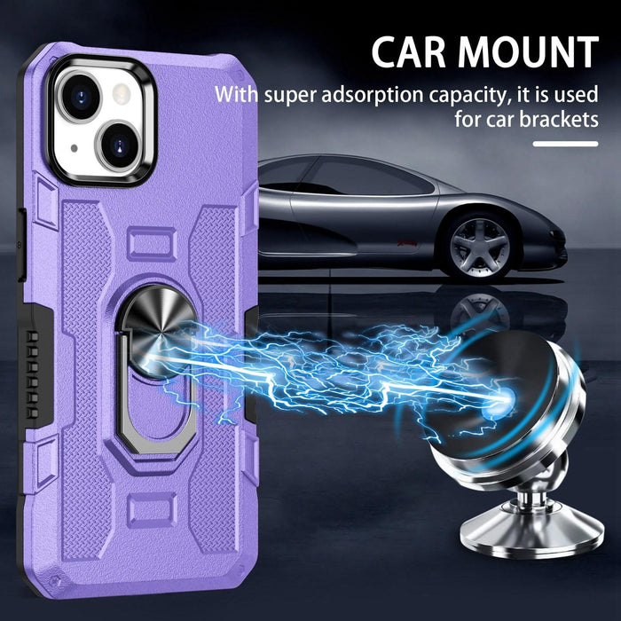 Hybrid Armor Ring Phone Case