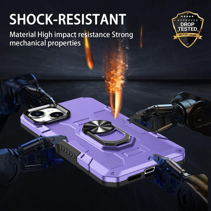 Hybrid Armor Ring Phone Case