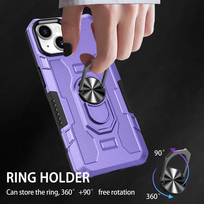 Hybrid Armor Ring Phone Case