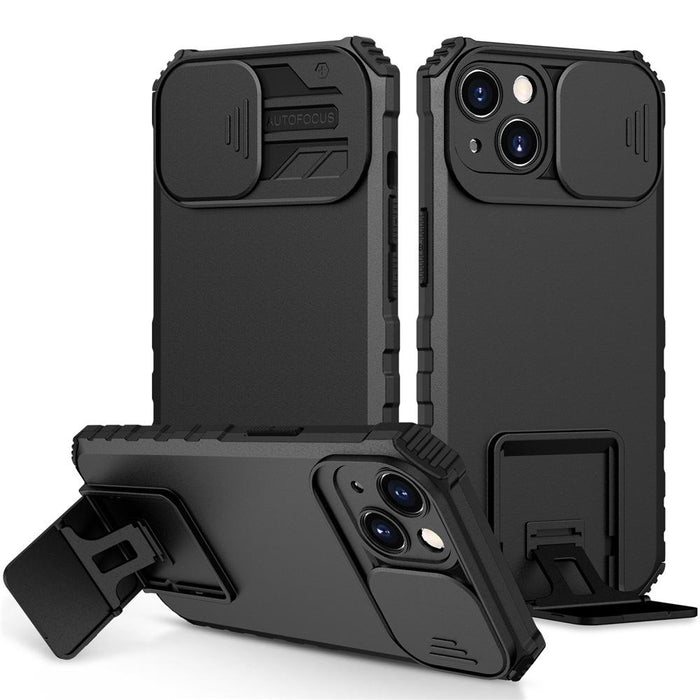 Sliding Camshield Phone Case Stereoscopic Holder