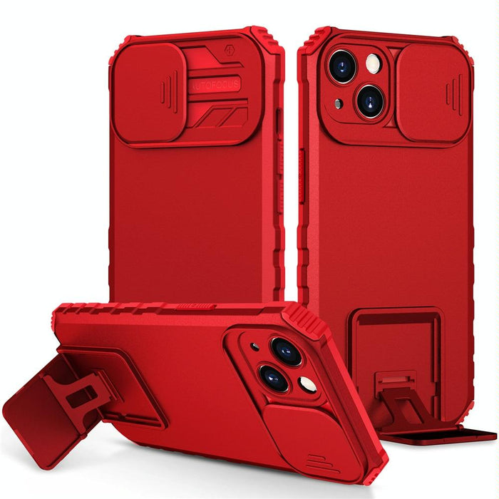 Sliding Camshield Phone Case Stereoscopic Holder