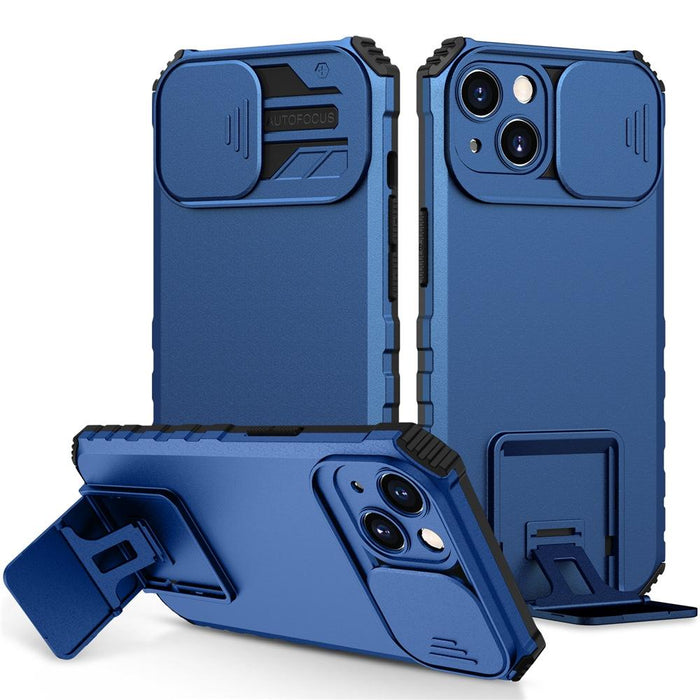 Sliding Camshield Phone Case Stereoscopic Holder