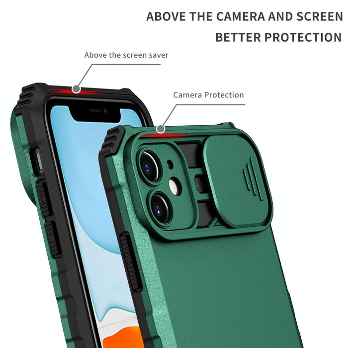 Sliding Camshield Phone Case Stereoscopic Holder