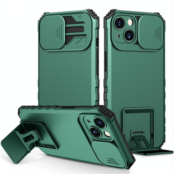 Sliding Camshield Phone Case Stereoscopic Holder
