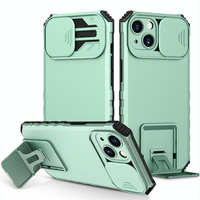 Sliding Camshield Phone Case Stereoscopic Holder