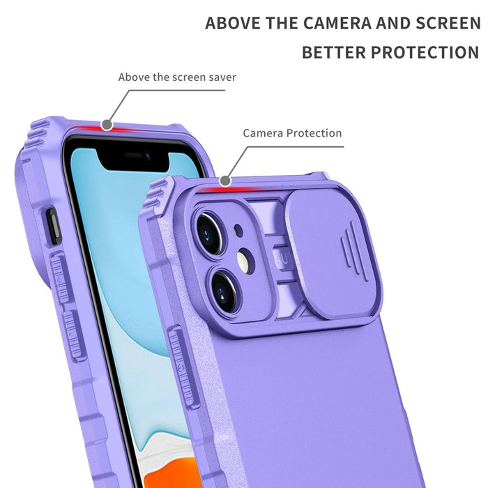 Sliding Camshield Phone Case Stereoscopic Holder