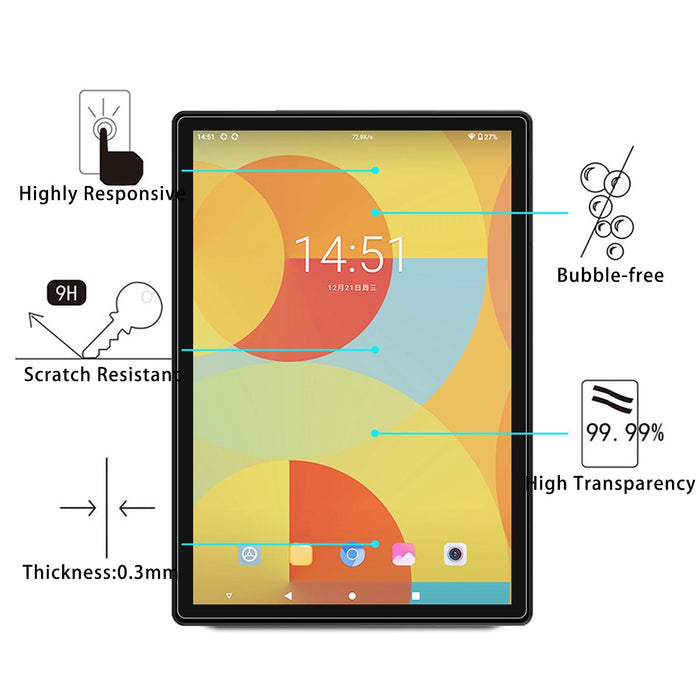 25Pcs 9H 0.3Mm Explosion-Proof Tempered Glass Film