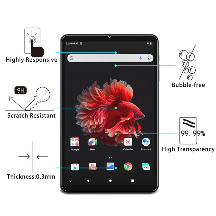 25Pcs 9H 0.3Mm Explosion-Proof Tempered Glass Film