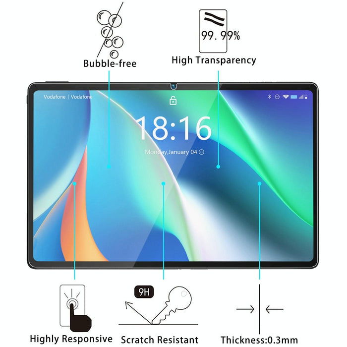 25Pcs 9H 0.3Mm Explosion-Proof Tempered Glass Film